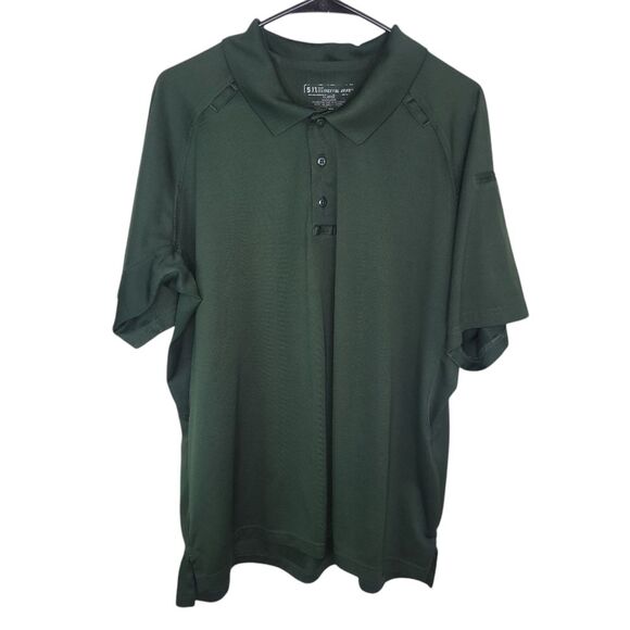 5.11 Tactical Men's green Polo Shirt Size XL - Picture 1 of 4